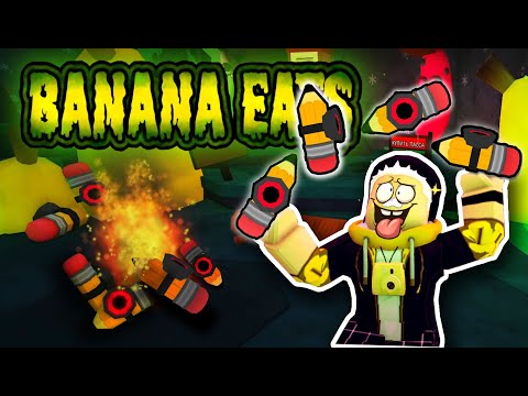 Видео: ОБНОВА В БАНАН ЕСТ! / Карандаш на спину / ROBLOX / Banana Eats