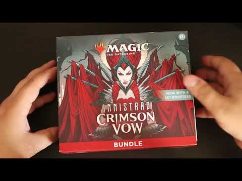 Видео: Дневники задрота. Распаковка карточек MTG. Innistrad Crimson Vow Bundle.