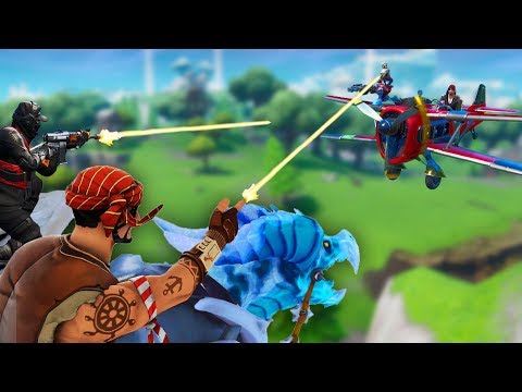 Видео: "НЕБЕСНЫЙ ВЛАДЫКА" - ВОЗДУШНЫЙ БОЙ ФОРТНАЙТ! Гал, Доми [Новый временный режим] Биплан вернулся!