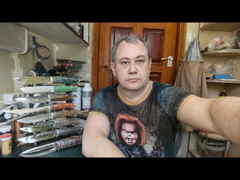 Видео: Большой обзор ножей. Разъяснение "друзьям" Ардонца.