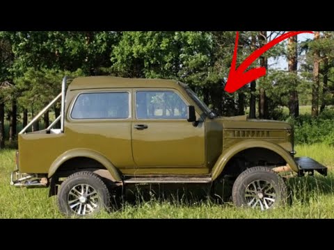 Видео: Необычные модификации и тюнинг автомобилей ГАЗ-69. №2