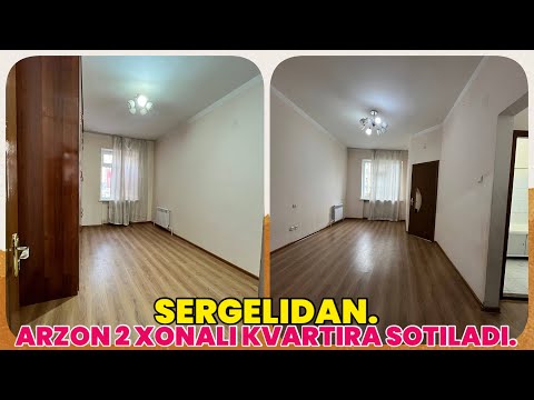 Видео: АРЗОН НАХДА СЕРГЕЛИДАН 2 ХОНАЛИ КВАРТИРА СОТИЛАДИ.