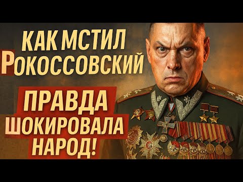 Видео: ВЫ НЕ ПОВЕРИТЕ! Вот Почему Враги Рокоссовского БОЯЛИСЬ Его  Как Огня - ВСЯ ПРАВДА