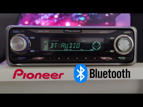 Видео: Pioneer DEH-P5800MP с установленным Bluetooth модулем.