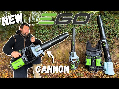 Видео: Монстр EGO Cannon! Обзор новых воздуходувок EGO