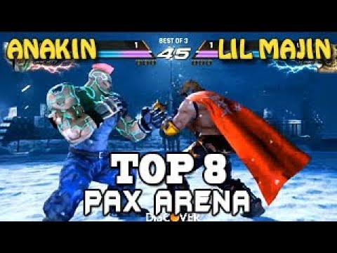 Видео: Энакин (Джек-7) против Лил Маджина (Короля) — ТОП 8 — Tekken 7