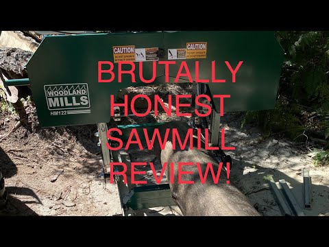Видео: АБСОЛЮТНО ЧЕСТНЫЙ ОБЗОР ЛЕСОПИЛКИ: 6 месяцев с лесопилкой Woodland Mills HM122-Popple People-Эпиз...