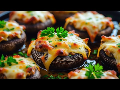 Видео: Почему фаршированные грибы — это идеальная закуска для любого праздника?