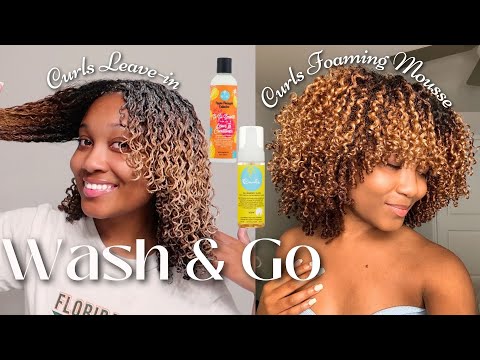 Видео: Объемный Wash & Go | Несмываемый мусс для кудрей и локонов | Серия Wash & Go