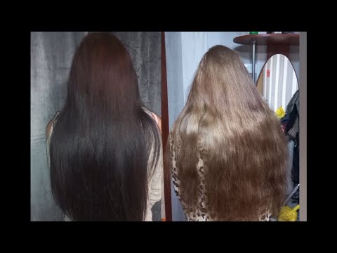 Видео: Вийти з чорного вдома в світло-русявий? Я змогла!