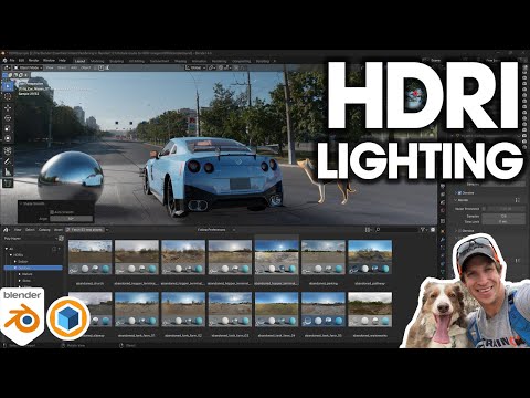 Видео: ПОЛНОЕ РУКОВОДСТВО по HDRI-освещению в Blender!