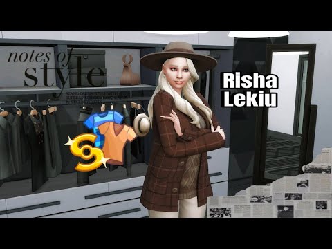 Видео: ✨Создаём симочку и болтаем | Риша Лекью | The Sims 4