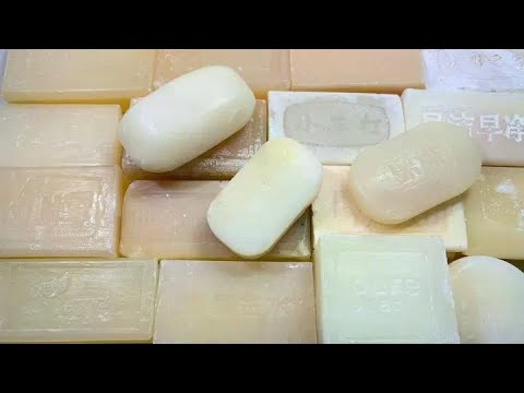 Видео: ASMR Soap cutting | Soap Carving|Резка мыла | ASMR
