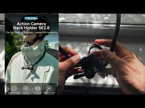 Видео: Telesin Neck Holder SE 2.0 Впечатления от крепления для экшн камер