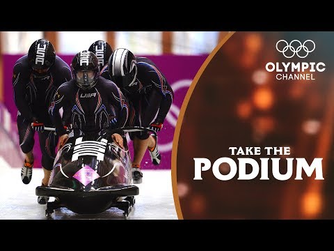 Видео: Сборная США по бобслею получила серебряные медали Сочи | Take The Podium