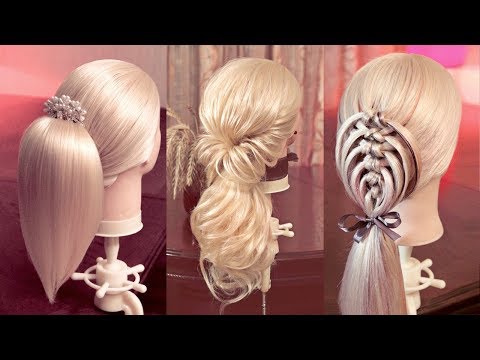 Видео: 24 хвоста | Авторские причёски | Лена Роговая | Hairstyles by REM | Copyright © #hairstyles