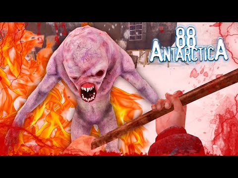 Видео: ШАШЛЫК ИЗ МОНСТРОВ и ВЫЖИВШИЙ НА БУРОВОЙ! Опасное ВЫЖИВАНИЕ в Игре Antarctica 88 от Cool GAMES
