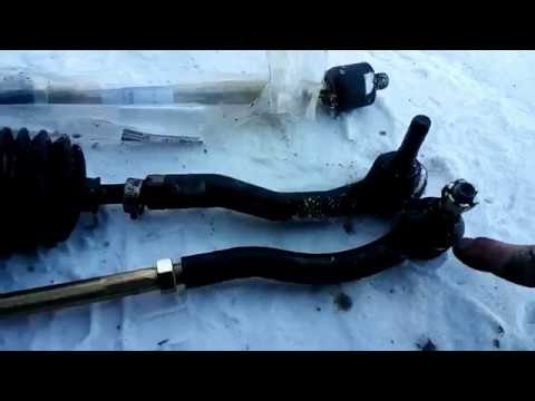 Видео: Lifan Solano//Замена рулевых тяг//Домкрат подкатной matrix
