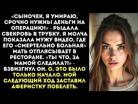 Видео: «Ах ты симулянтка! Деньги на «лекарства» верни или я выложу все в интернет!» — пригрозила я свекрови