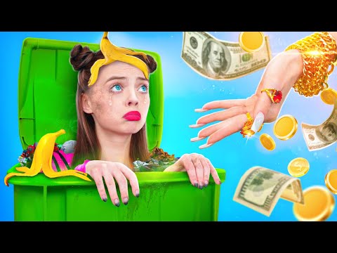 Видео: Королевская Семья Удочерила Бездомную Чирлидершу! Я Увела Парня у Сестры Принцессы!