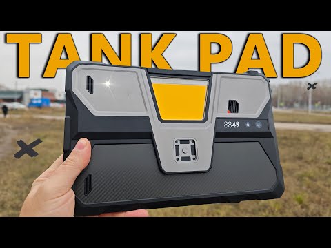 Видео: Unihertz 8849 Tank Pad | самый МОЩНЫЙ планшет с проектором - полный обзор со всеми тестами