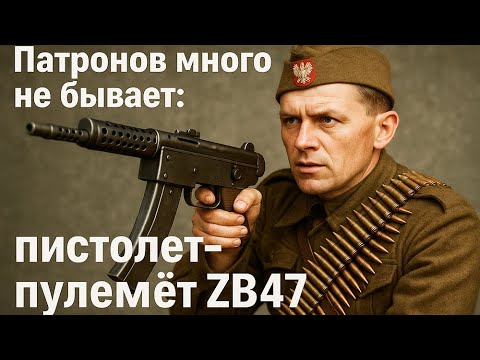 Видео: Патронов много не бывает: пистолет-пулемет ZB-47