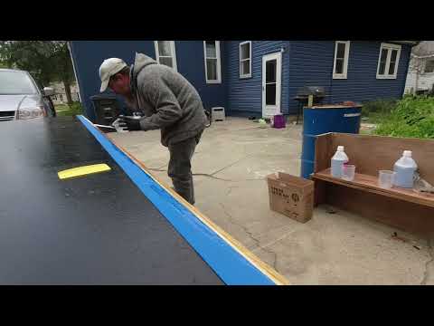 Видео: Снятие, ремонт и замена выдвижного пола автодома - E148