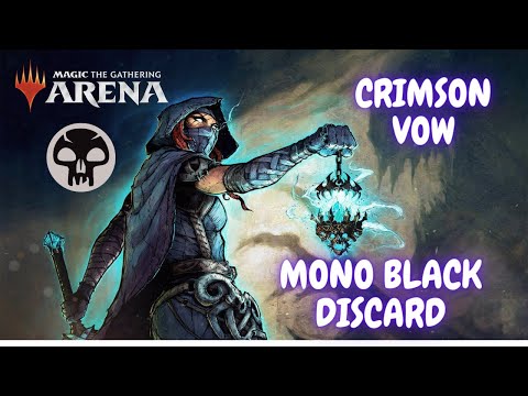 Видео: Колода Моно-черная на сбросе карт / Mono-black Discard deck. MTG arena / мета 2022