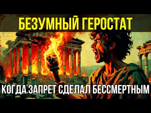 Видео: Древние Греки Пытались Его "Отменить", но Сделали Бессмертным: История Худшего Вандала в Истории