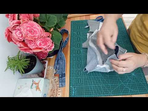 Видео: DIY / ЭТА  ДЖИНСОВАЯ ИДЕЯ ВАМ ТОЧНО  ПОНРАВИТСЯ  / IDEA FROM OLD JEANS  / IDEE AUS ALTEN JEANS /