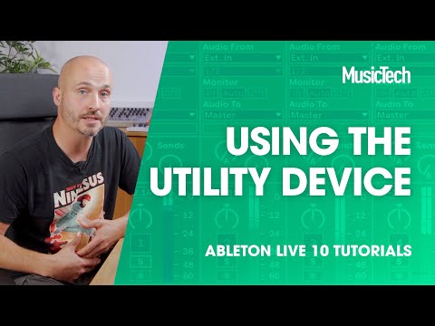 Видео: Учебные пособия по Ableton Live – Использование служебного устройства
