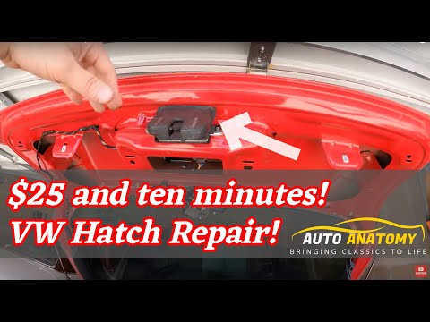 Видео: 25 долларов, десять минут и два инструмента! Замена замка задней двери VW! СЭКОНОМЬТЕ $$$