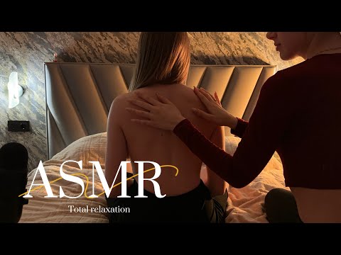 Видео: АСМР| Нежные прикосновения расслабят тебя, массаж рельсы-шпалы😌🫠 ASMR| gentle massage🫶🏻