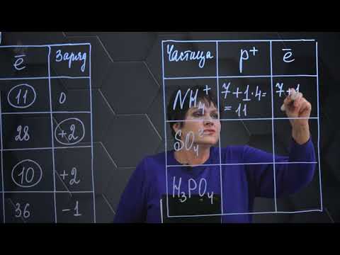 Видео: Строение атома. Практическая часть. 10 класс.
