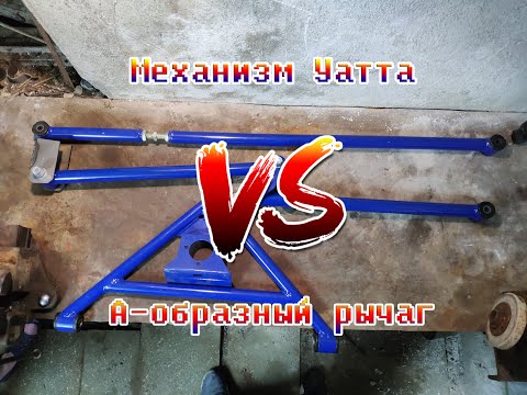 Видео: Механизм Уатта VS А-образный рычаг. Что лучше?