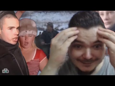 Видео: Маргинал смотрит репортаж НТВ, о жизни в деревне в РФ