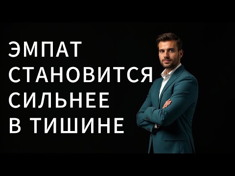 Видео: Тишина делает ЭМПАТА сильнее. И он становится угрозой для НАРЦИССА