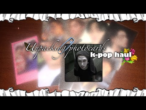 Видео: k-pop haul🪼unpacking photocards txt/enhypen🐳 распаковка карт txt/enhypen🦋