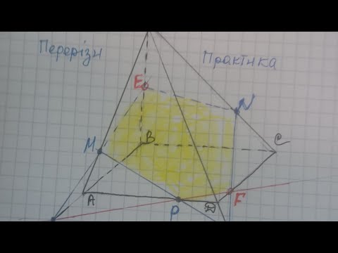 Видео: ©️🔟Кл.6️⃣Побудова перерізів .Практика@стереометрія@Математика