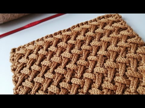 Видео: Узор крючком, который вы ищете!!! А он так просто вяжется!