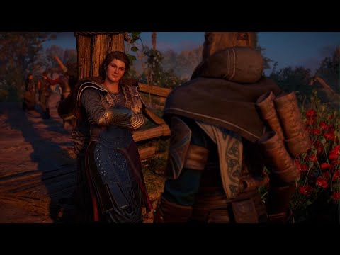 Видео: Assassin's Creed Вальгалла | Квест «Последняя бессонная ночь» | Остров Скай | Эйвор и Кассандра