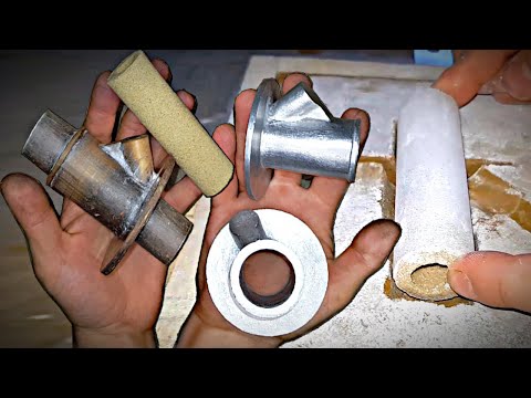 Видео: Литье инжектора на мотоцикл Урал / Днепр используя стержневую систему формовки