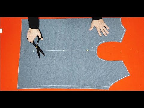 Видео: ПОДХОДИТ ДЛЯ ВСЕХ РАЗМЕРОВ 💥Нет швейной машины / Практический метод, которому научила моя мама