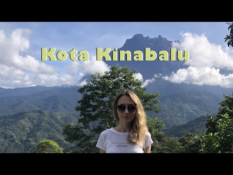 Видео: Малайзия, Борнео, Кота-Кинабалу, гора Кинабалу, Jesselton Quay, Manukan Island, Mount Kinabalu