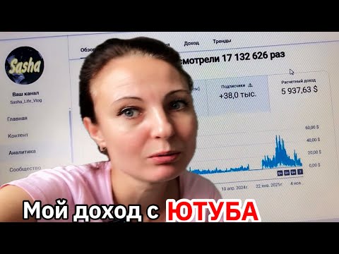 Видео: Мой УДИВИТЕЛЬНЫЙ ДОХОД С ЮТУБА ЗА 2025! КАК ВКЛЮЧИТЬ МОНЕТИЗАЦИЮ?