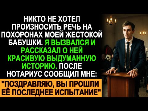 Видео: Сочинил красивую речь о бабушке и случайно прошёл её тайное условие завещания
