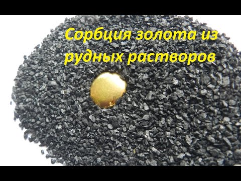 Видео: ЗОЛОТО ИЗ КОКОСОВОГО УГЛЯ! СОРБЦИЯ ЗОЛОТА ИЗ РУДНЫХ РАСТВОРОВ! ЧАСТЬ 1