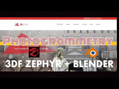 Видео: PHOTOGRAMMETRY. 3DF ZEPHYR+BLENDER / ФОТОГРАММЕТРИЯ 