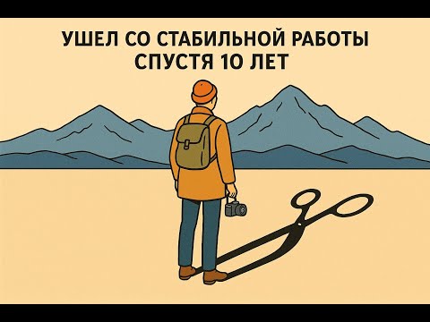 Видео: Ушел со стабильной работы спустя 10 лет.