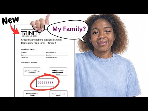 Видео: Новые вопросы по теме «Моя семья» для теста B1 в Великобритании 2025 года
